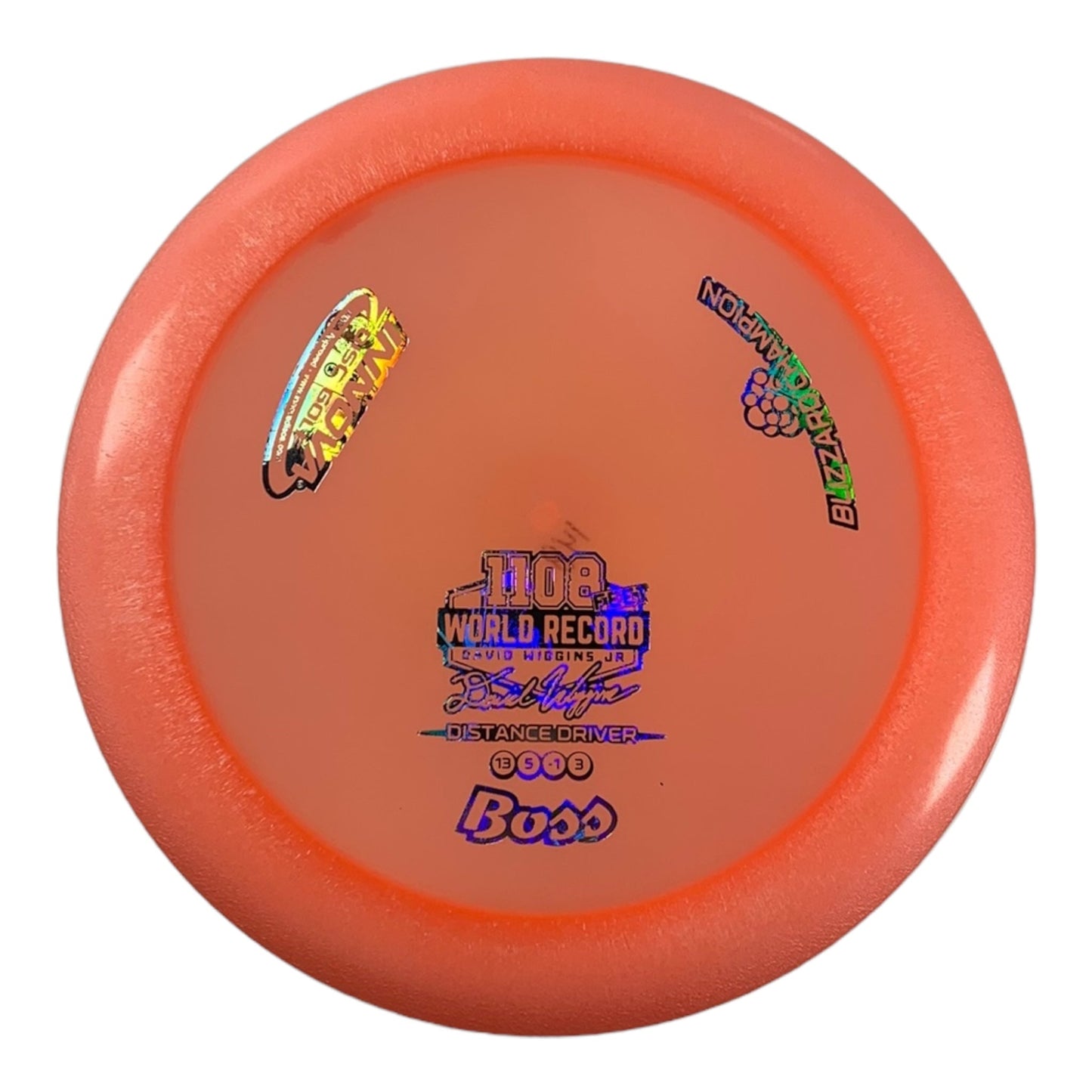 Innova Champion Discs Boss | Blizzard | Orange/Money 148g Disc Golf