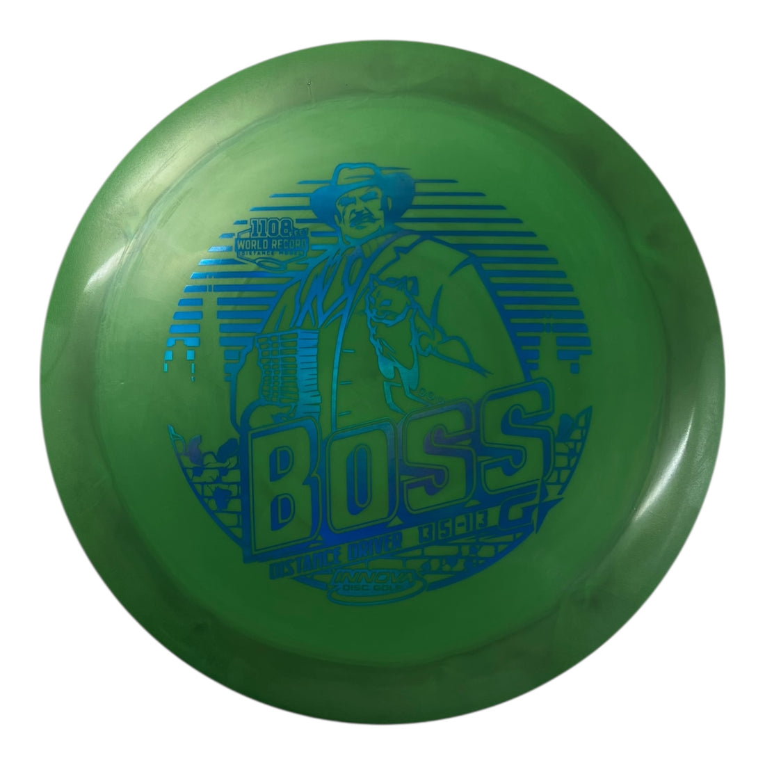 Innova Champion Discs Boss | GStar | Green/Blue Holo 175g Disc Golf