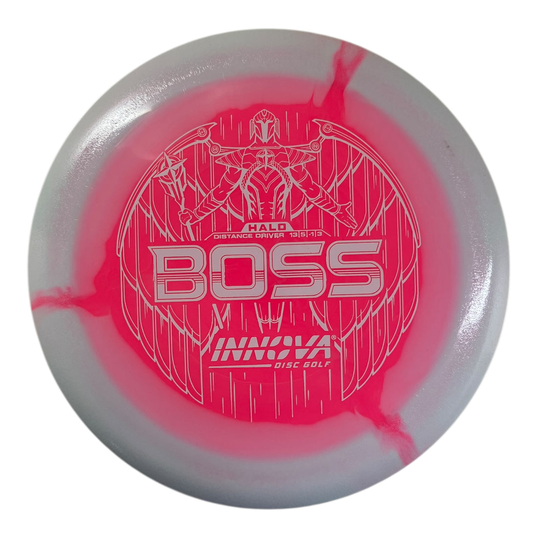 Innova Champion Discs Boss | Halo | Pink/White 175g Disc Golf