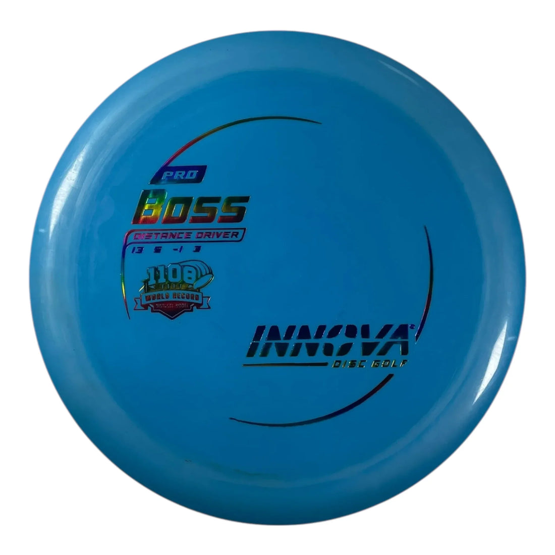 Innova Champion Discs Boss | Pro | Blue/Rainbow 175g Disc Golf
