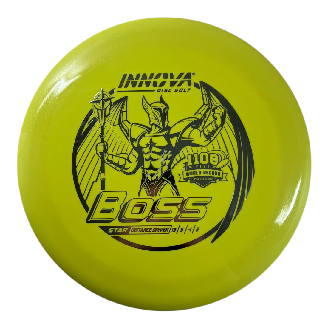 Innova Champion Discs Boss | Star | Yellow/SIlver 162g Disc Golf