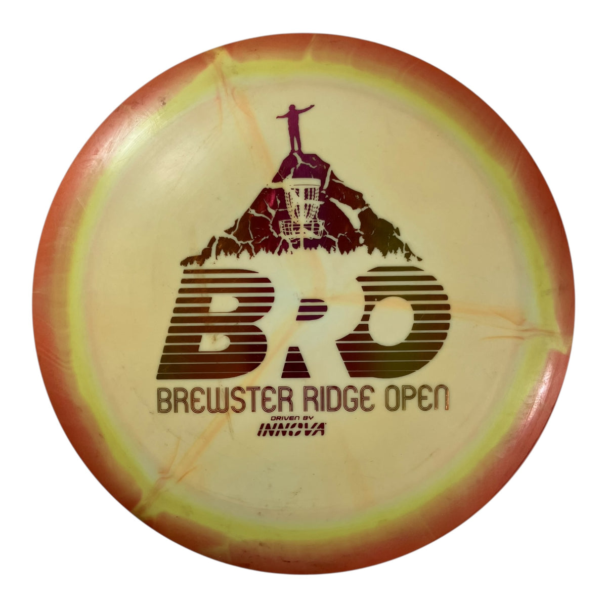 Innova Champion Discs Boss - Used Good | Halo Star | Yellow/Sunset 172g (Brewster Ridge) Disc Golf