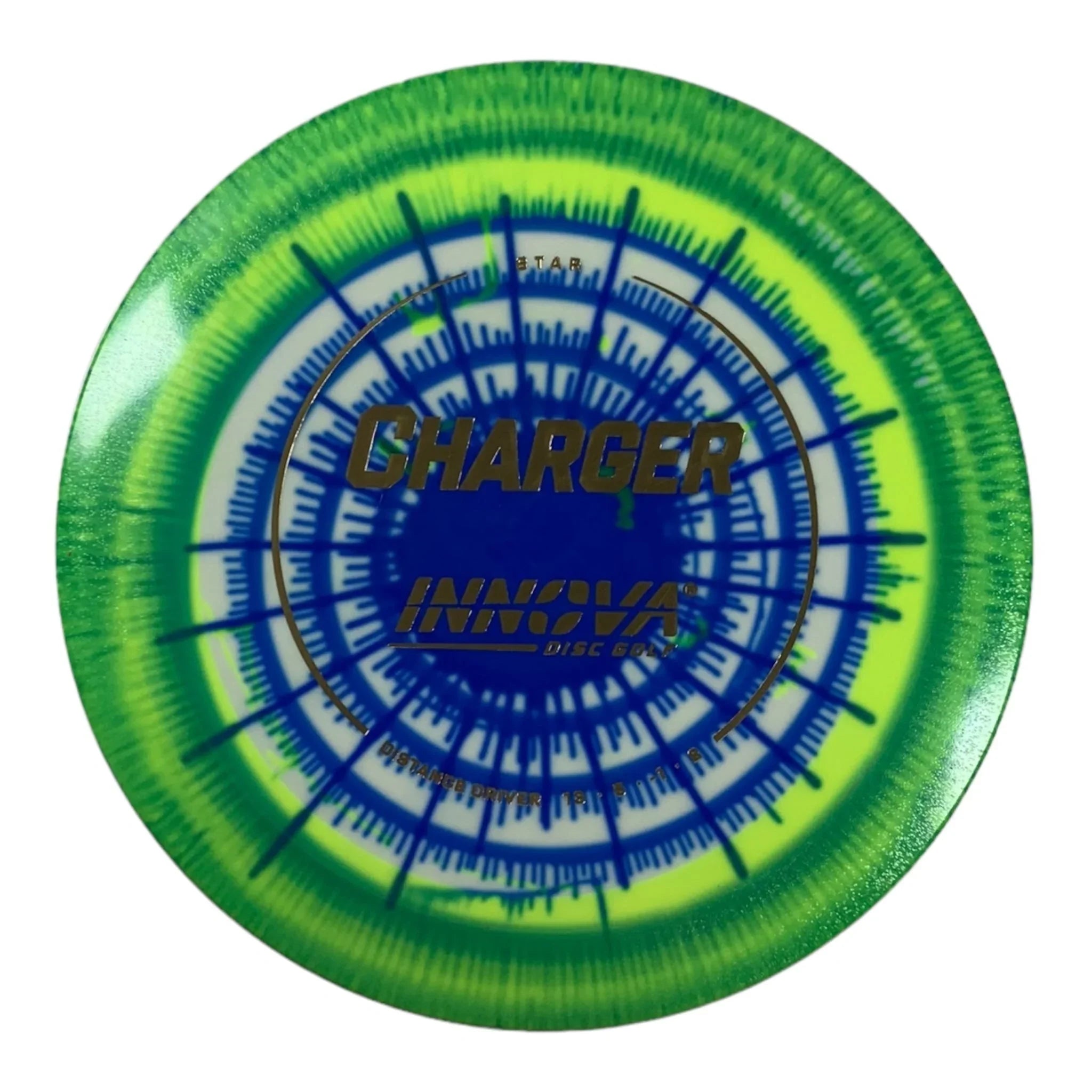 Innova Champion Discs Charger | Star I - Dye | Blue/Gold 165g Disc Golf