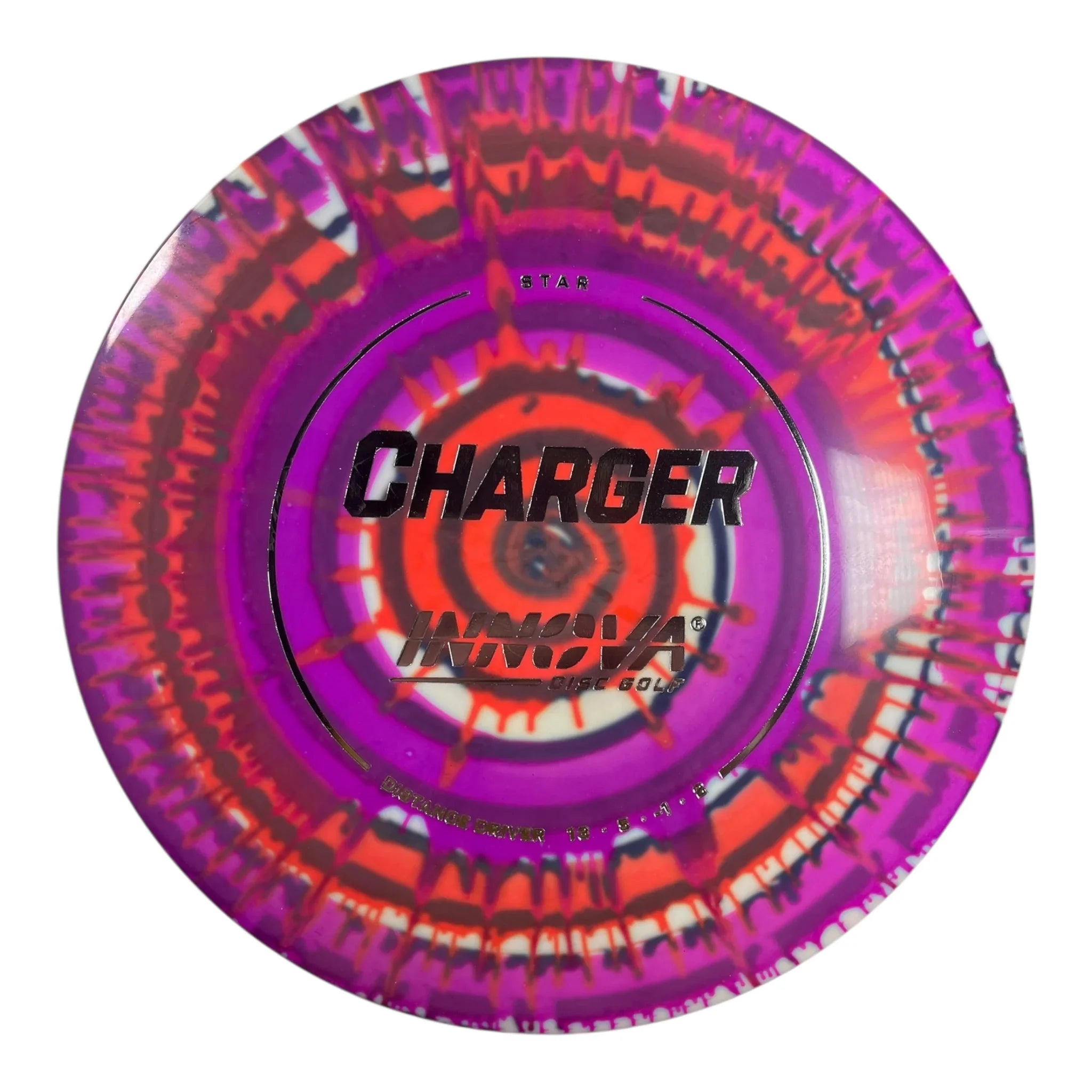 Innova Champion Discs Charger | Star I-Dye | Orange/Purple/Silver 171g Disc Golf