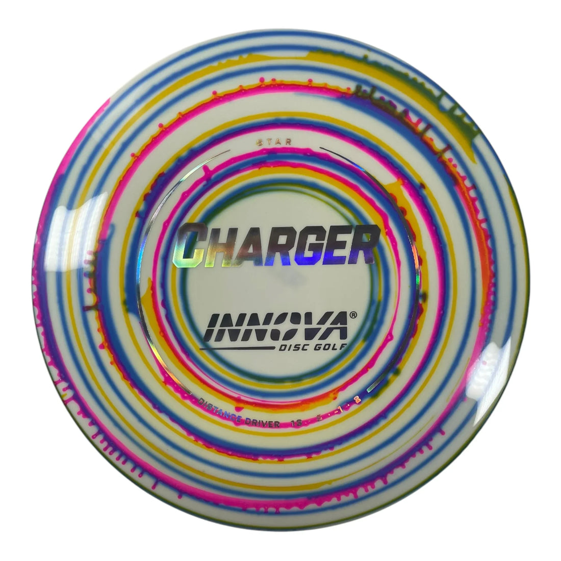 Innova Champion Discs Charger | Star I-Dye | Pink/Holo 174g Disc Golf
