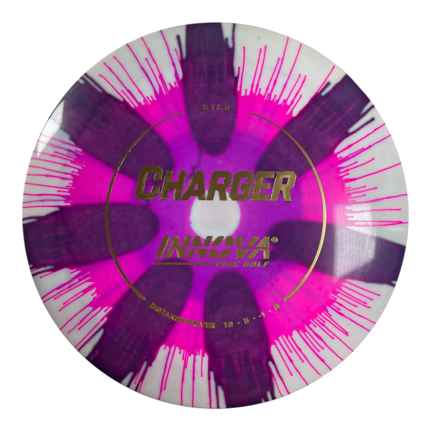 Innova Champion Discs Charger | Star I-Dye | Purple/Pink/Gold 172g Disc Golf