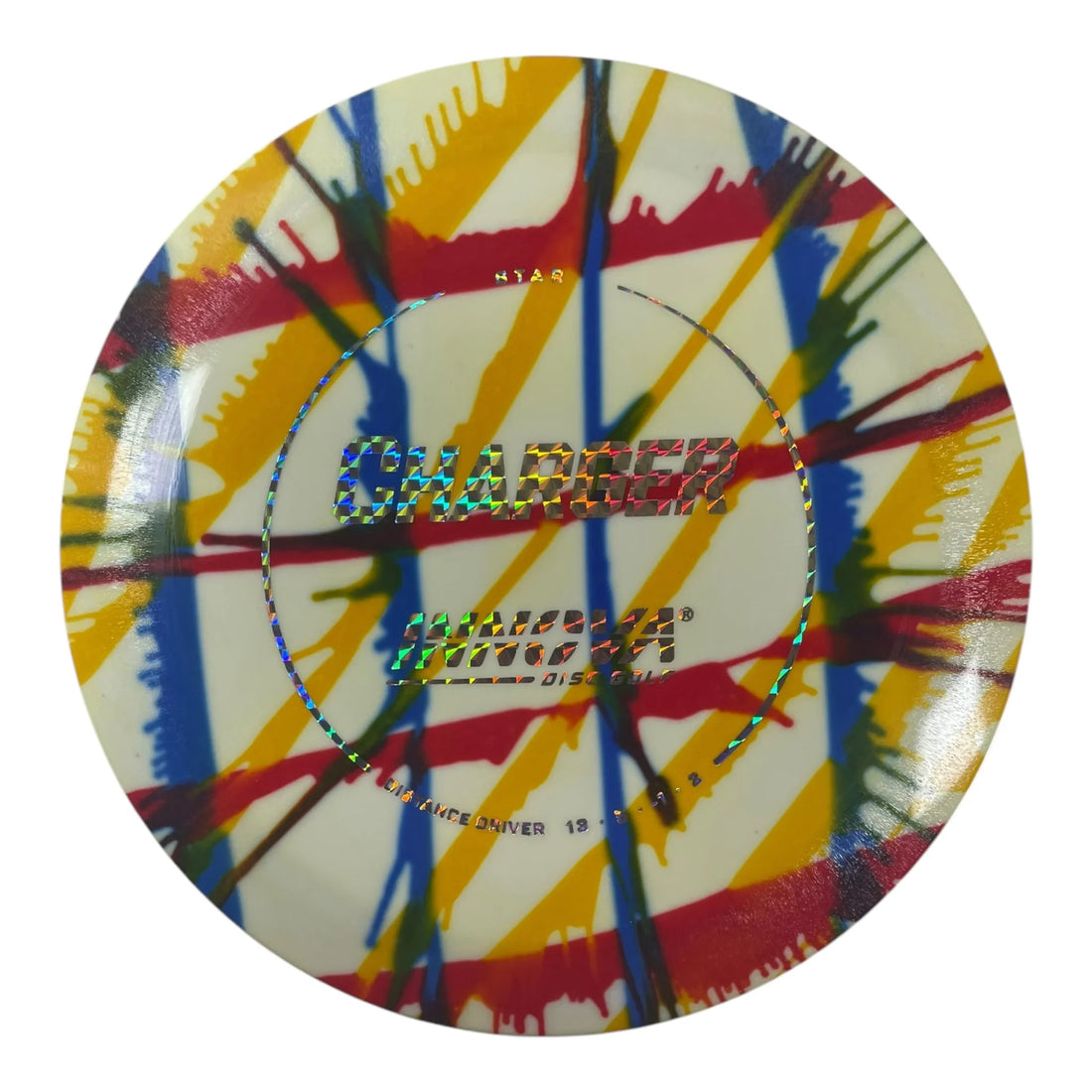 Innova Champion Discs Charger | Star I-Dye | Yellow/Holo 168g Disc Golf