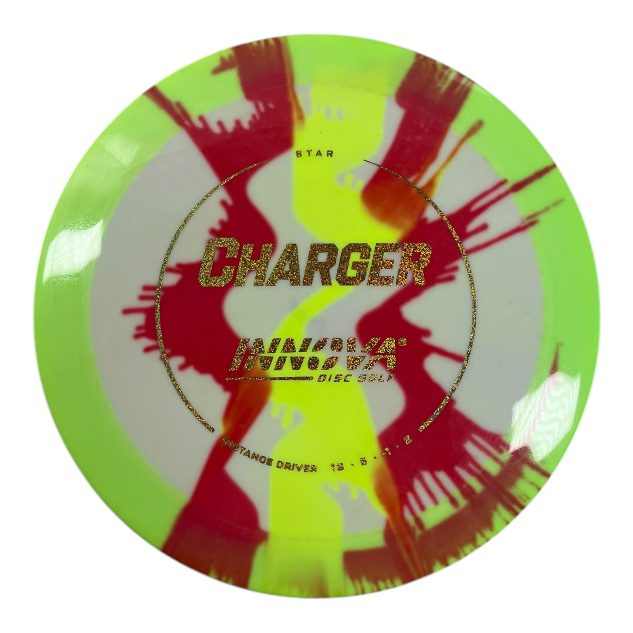 Innova Champion Discs Charger | Star I-Dye | Yellow/Red/Gold 174g Disc Golf