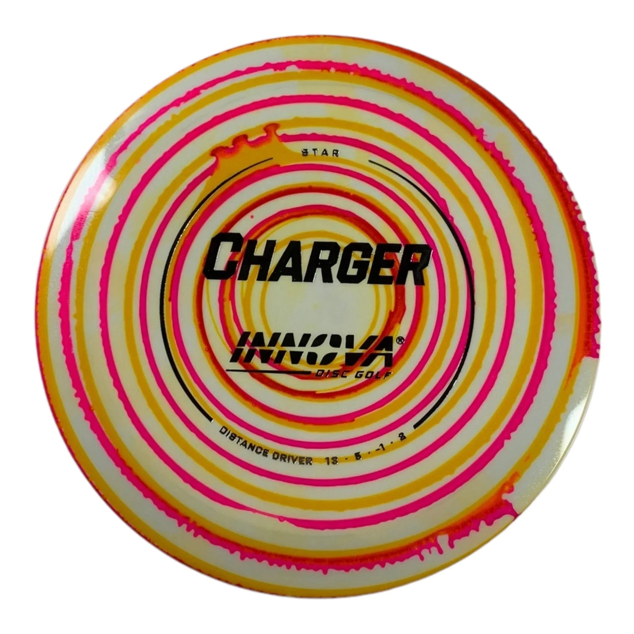 Innova Champion Discs Charger | Star I - Dye | Yellow/Silver 170g Disc Golf
