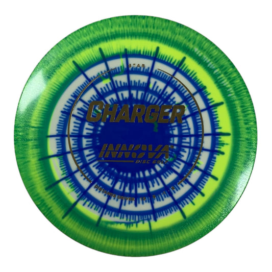 Innova Champion Discs Charger | Star I-Dye | Blue/Gold 165g Disc Golf