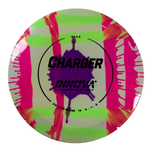 Innova Champion Discs Charger | Star I-Dye | Purple/Red 172g Disc Golf