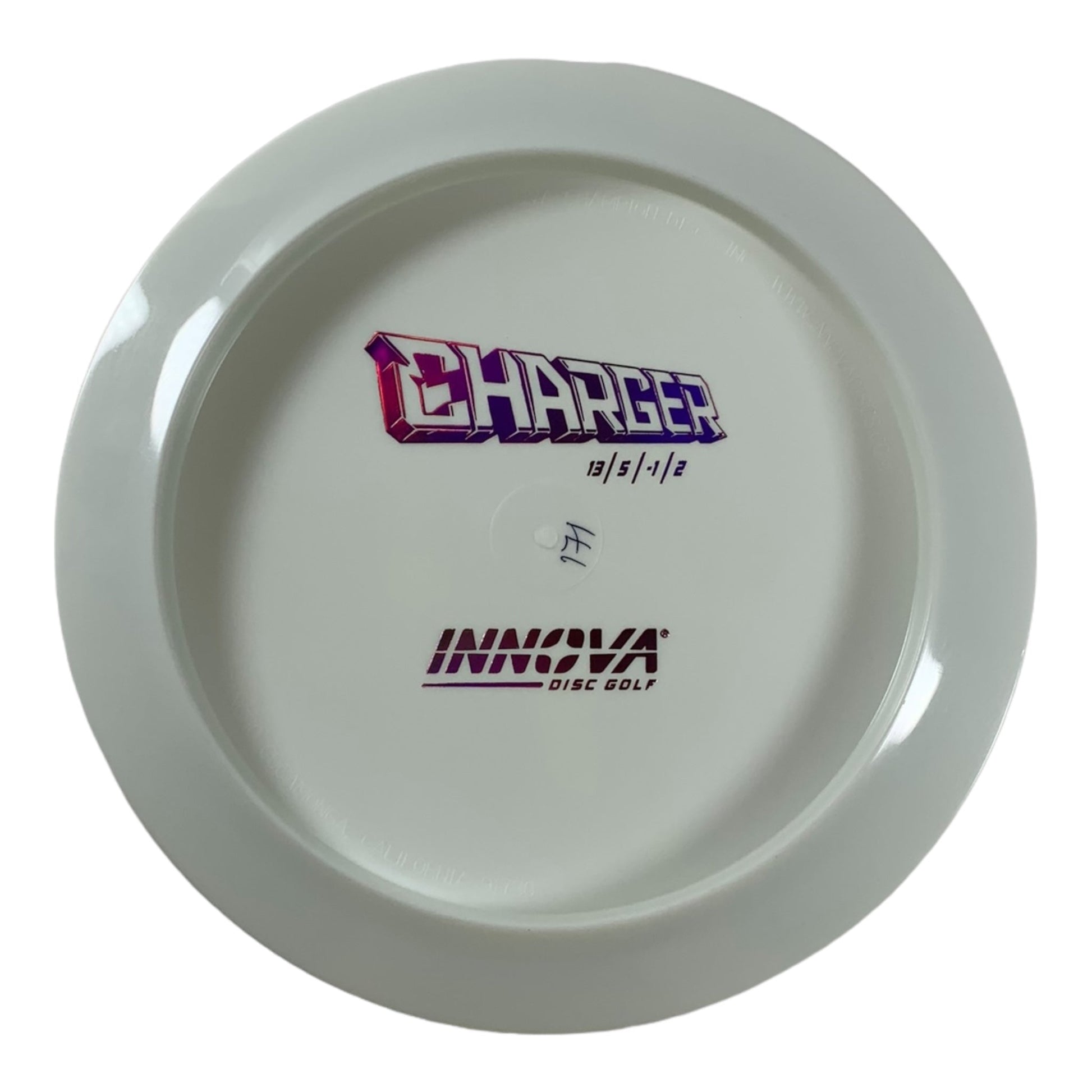 Innova Champion Discs Charger | Star | White/Pink 167-171g (Bottom Stamp) Disc Golf