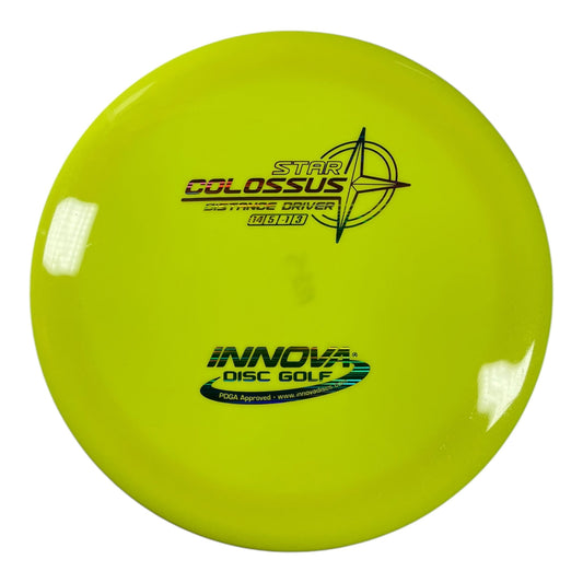 Innova Champion Discs Colossus | Star | Yellow/Rainbow 175g Disc Golf