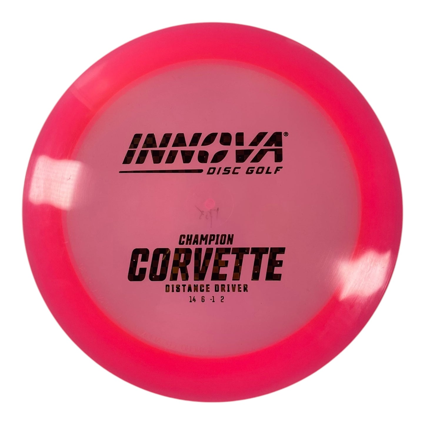 Innova Champion Discs Corvette | Champion | Pink/Checkers 175g Disc Golf