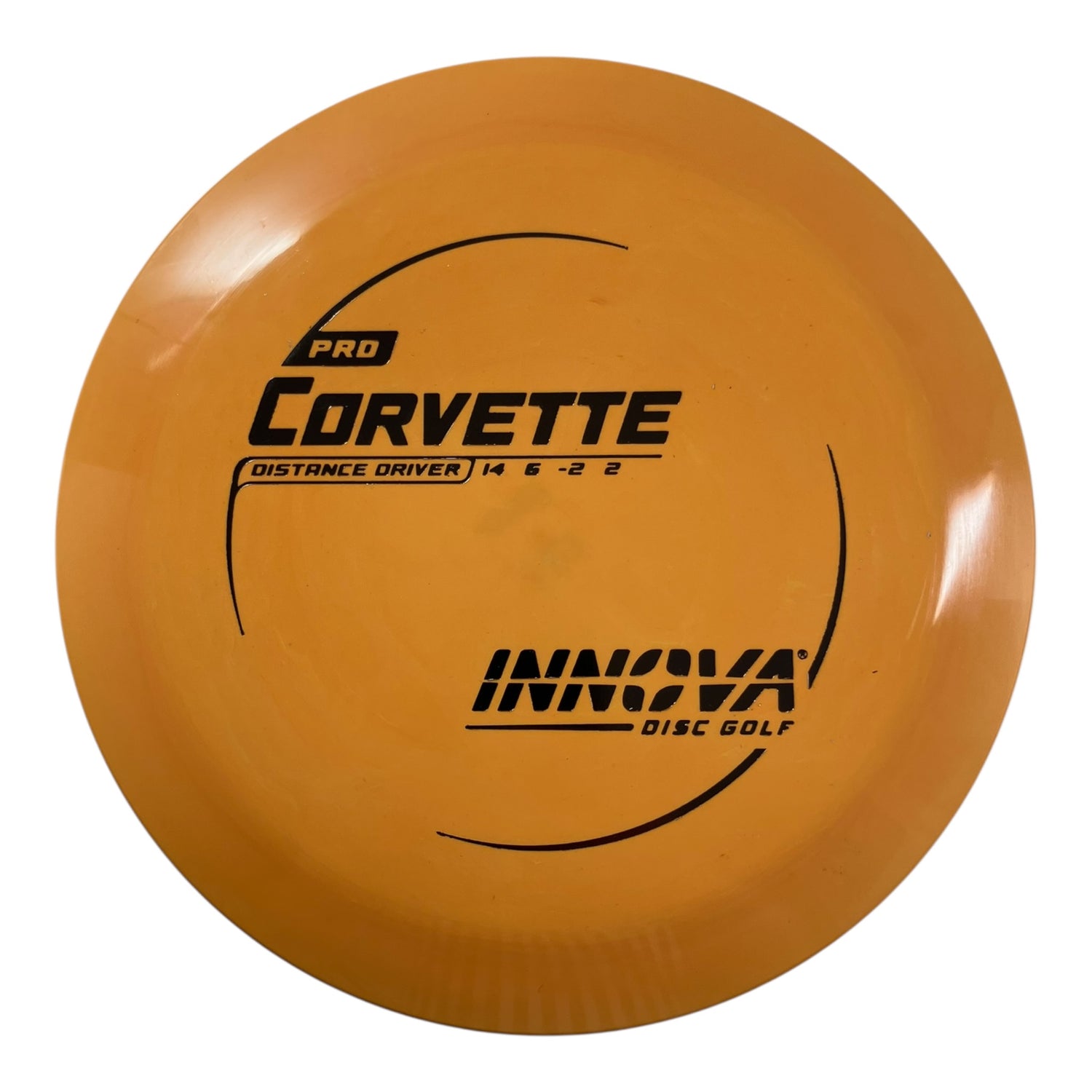 Innova Champion Discs Corvette | Pro | Yellow/Holo 171g Disc Golf