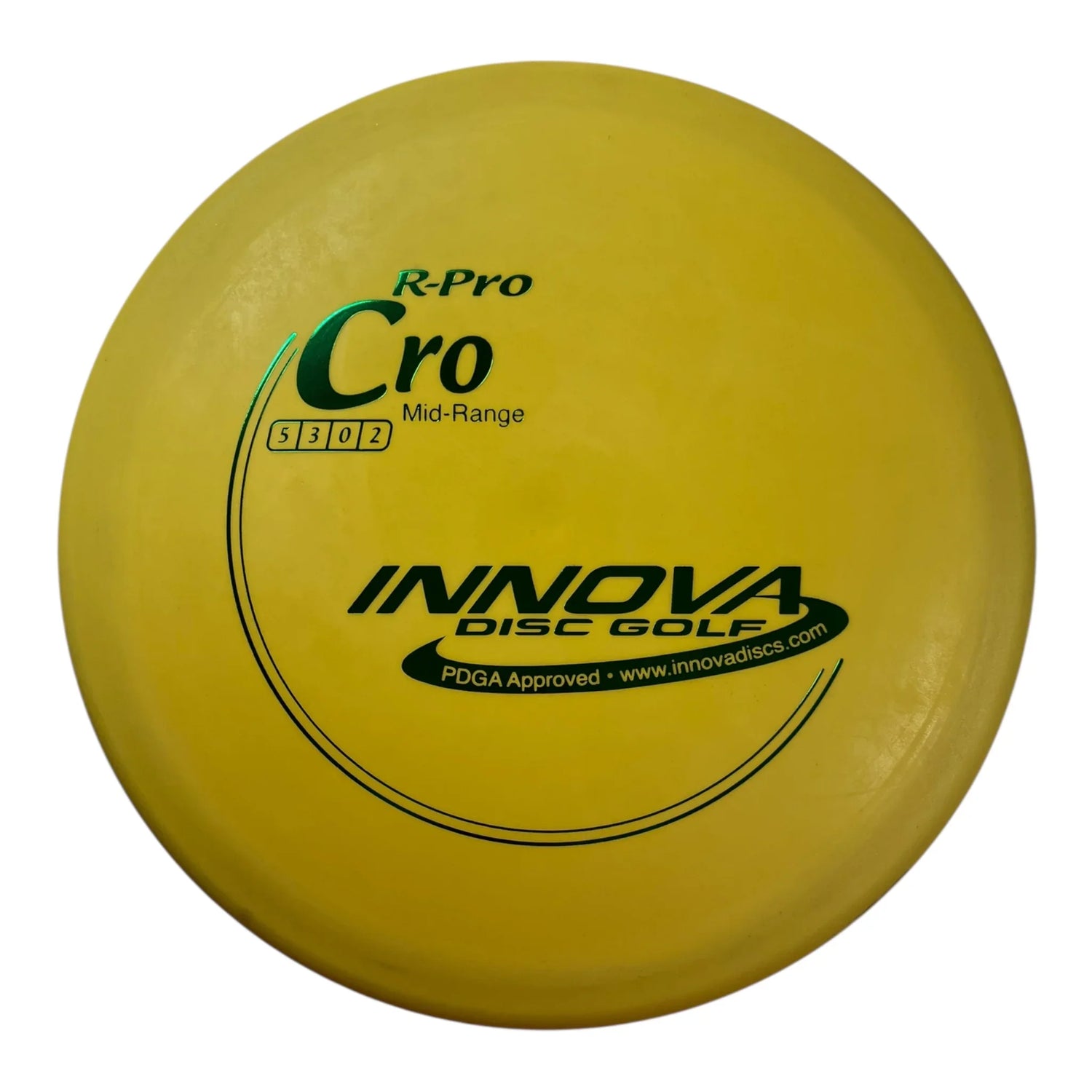 Innova Champion Discs Cro | R-Pro | Yellow/Green 175g Disc Golf
