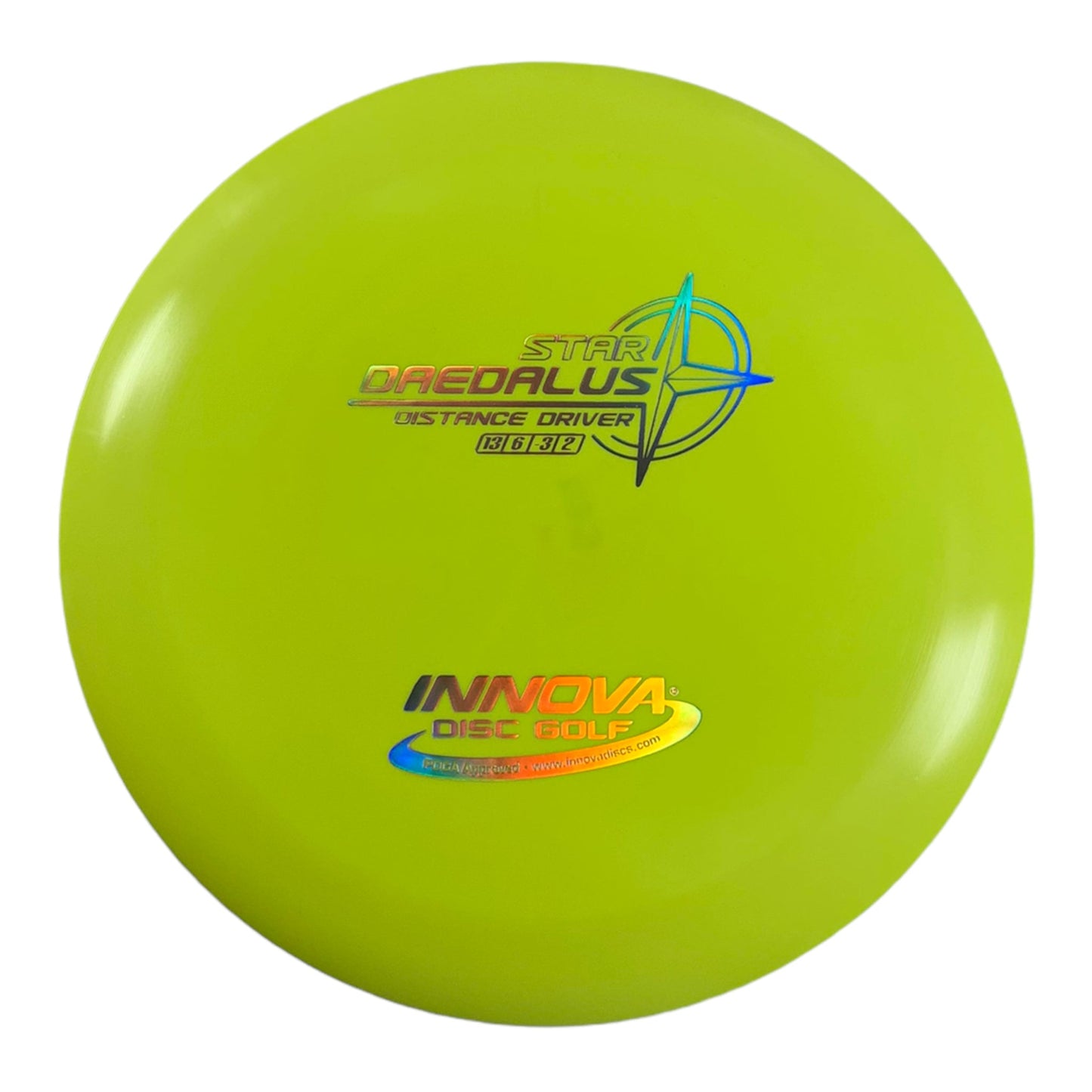 Innova Champion Discs Daedalus | Star | Yellow/Holo 173g Disc Golf