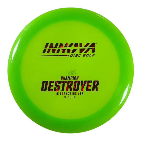 Innova Champion Discs Destroyer | Champion | Green/Red 170g Disc Golf