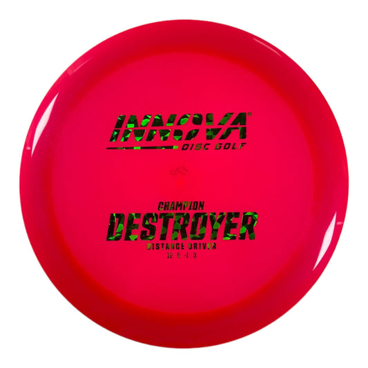 Innova Champion Discs Destroyer | Champion | Red/Green 170g Disc Golf