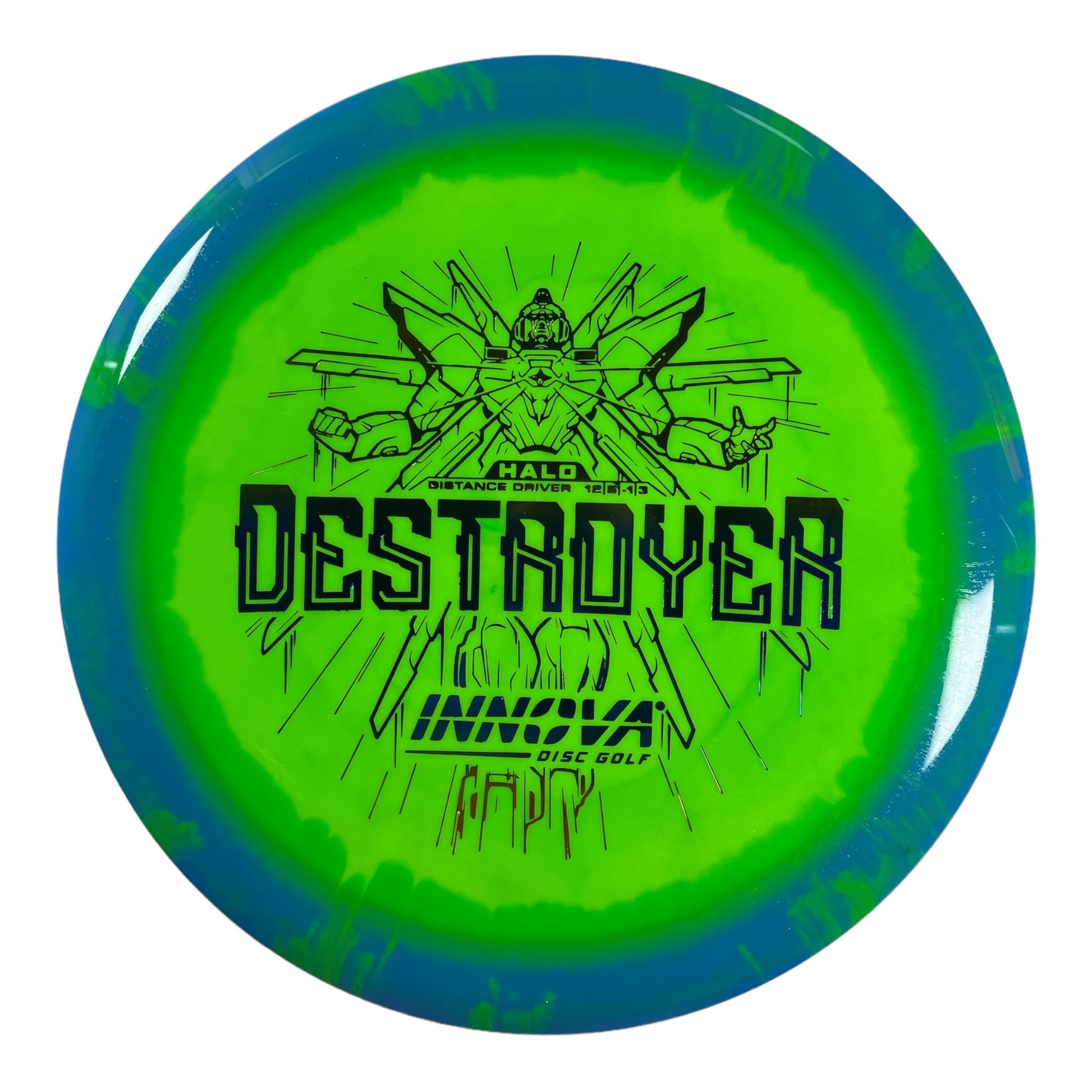 Innova Champion Discs Destroyer | Halo | Green/Blue 171g Disc Golf