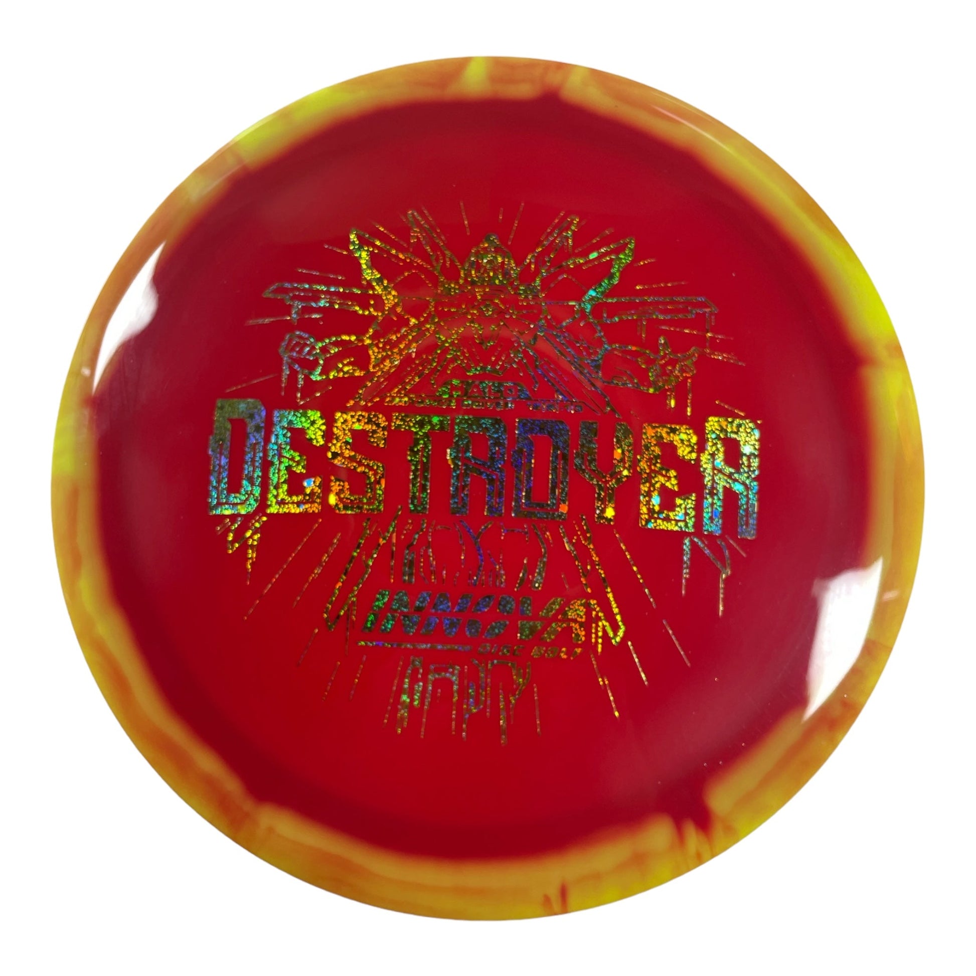 Innova Champion Discs Destroyer | Halo | Red/Gold 173g Disc Golf