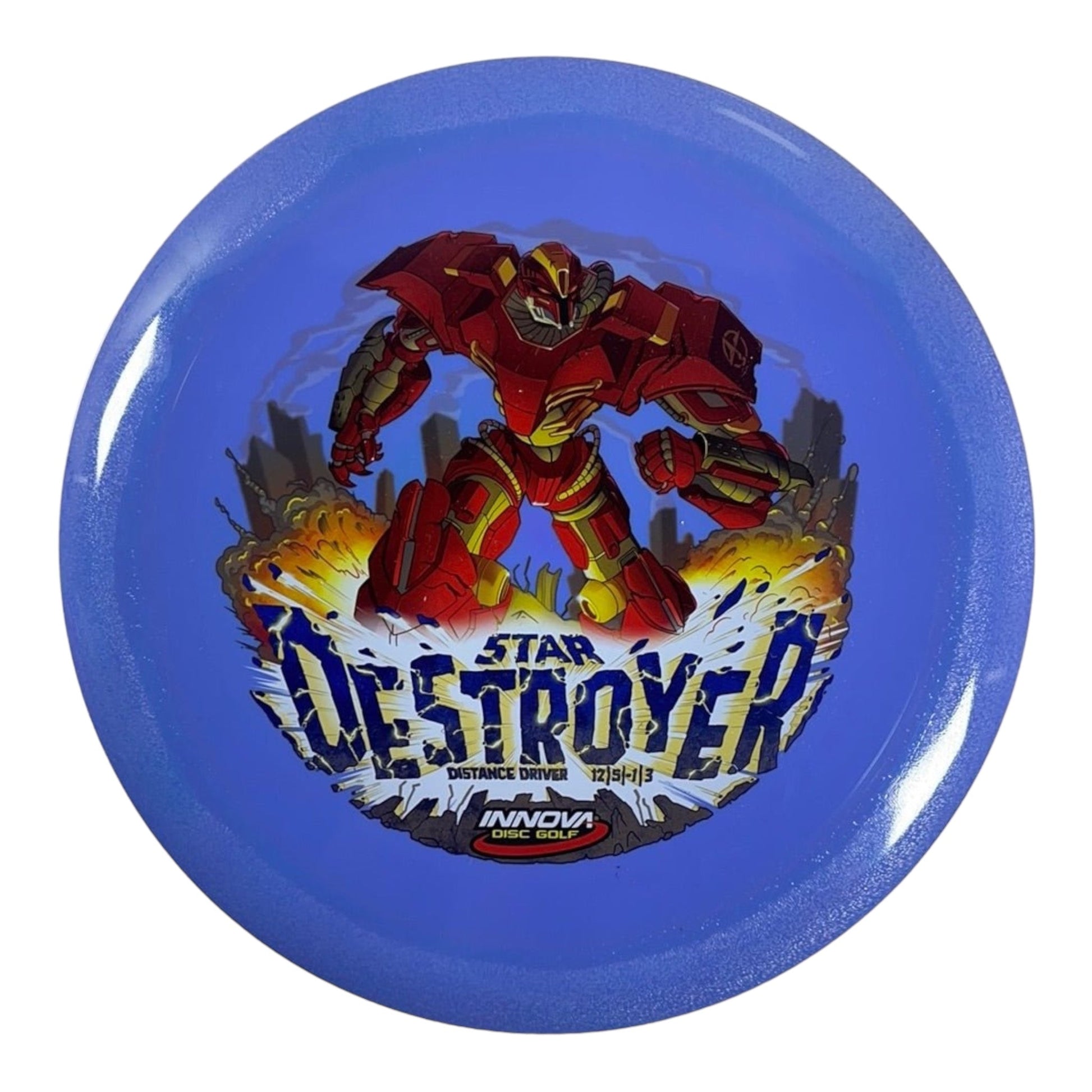 Innova Champion Discs Destroyer | InnVision Star | Blue/Red 173g Disc Golf