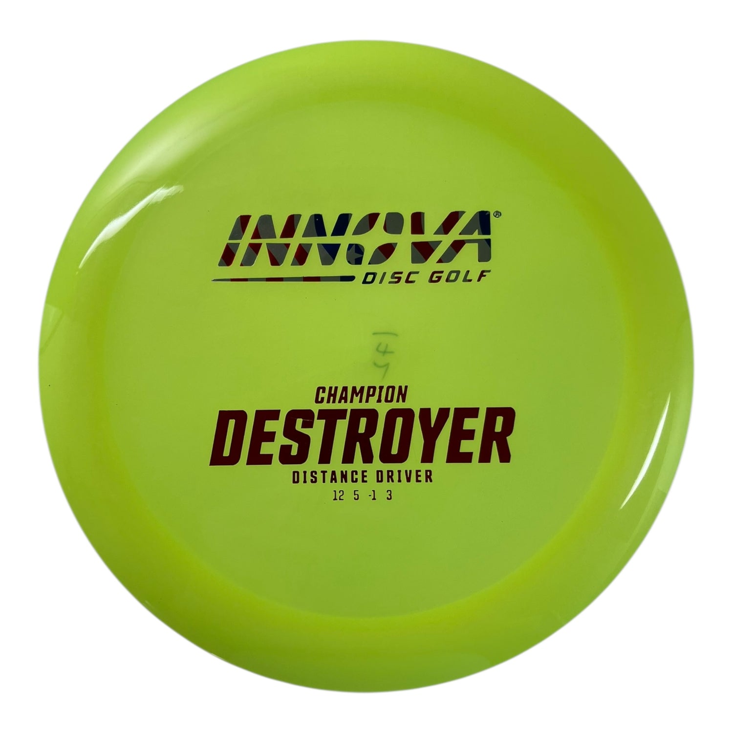 Innova Champion Discs Destroyer | Champion | Yellow/USA 172g Disc Golf