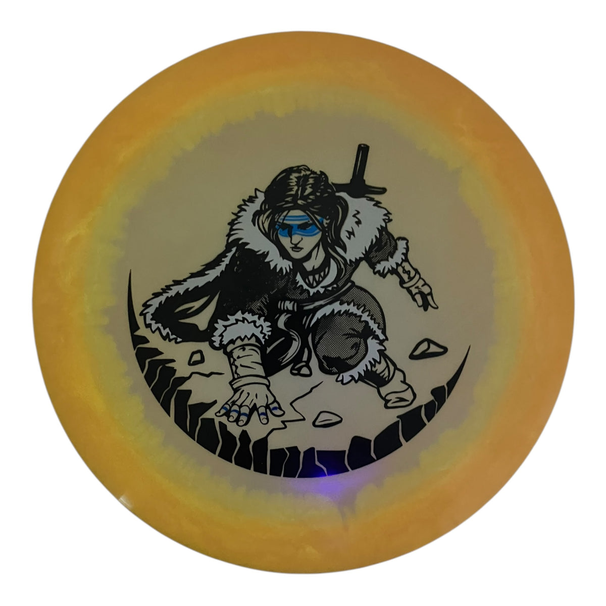 Innova Champion Discs Destroyer | Classic Glow Halo Star | Orange/Black 173g (Henna Blomroos Takeover) Disc Golf