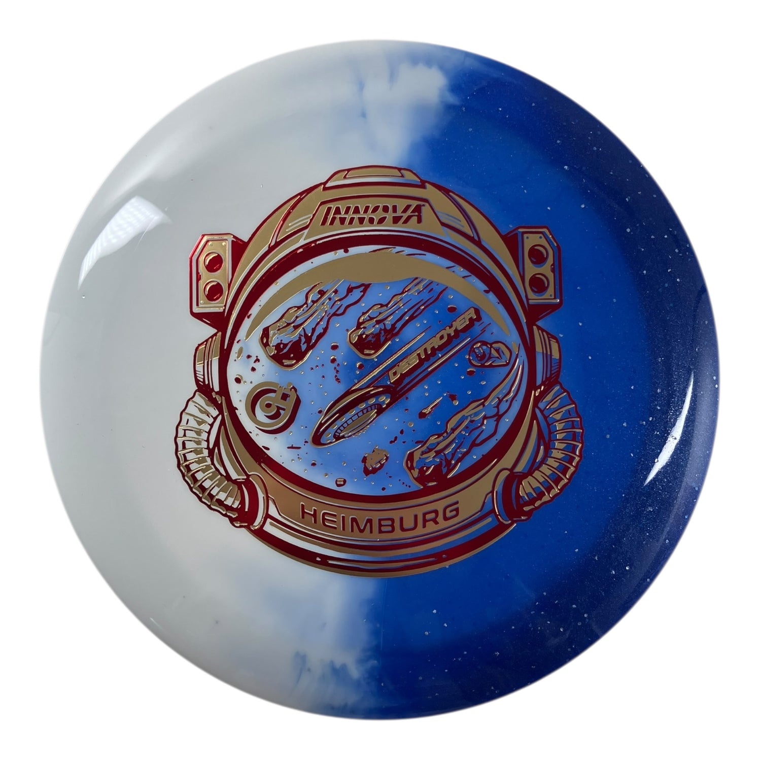 Innova Champion Discs Destroyer | Duo | Blue/Gold/Red 173g (Calvin Heimburg) Disc Golf