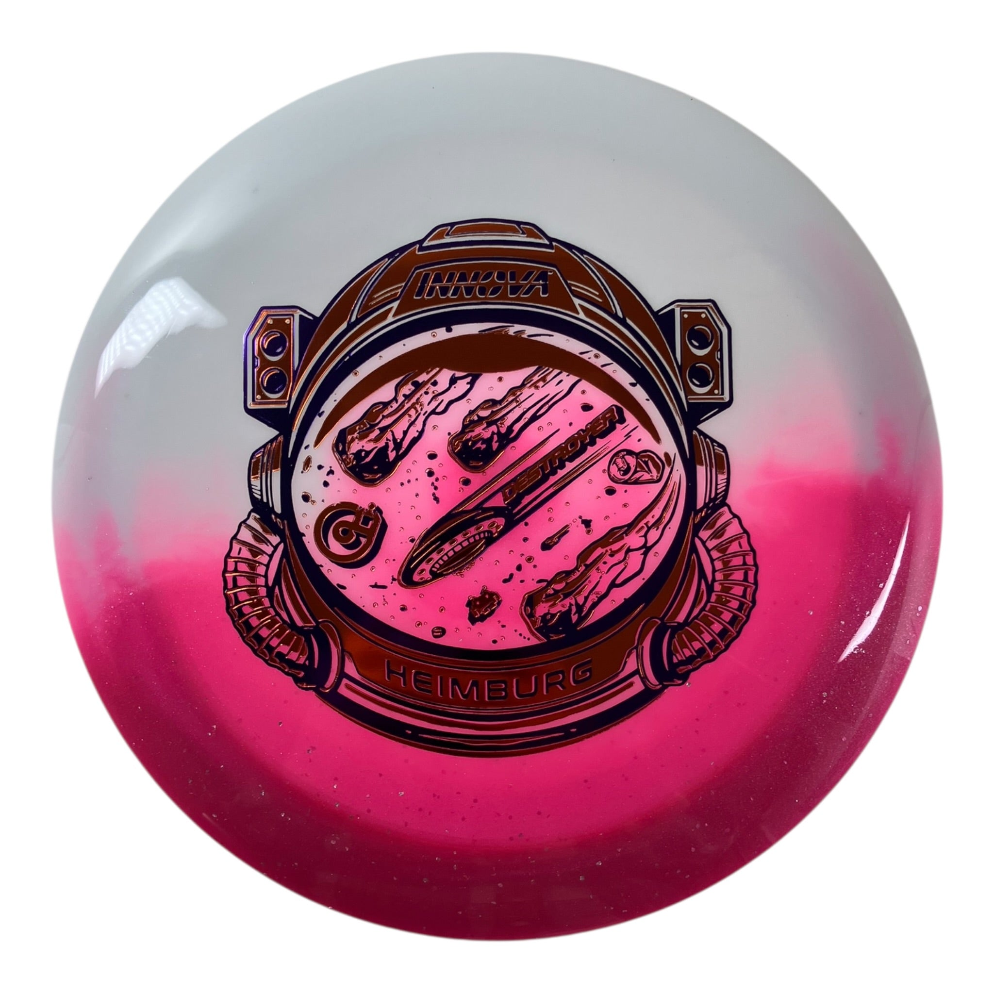 Innova Champion Discs Destroyer | Duo | Pink/Bronze/Purple 173g (Calvin Heimburg) Disc Golf