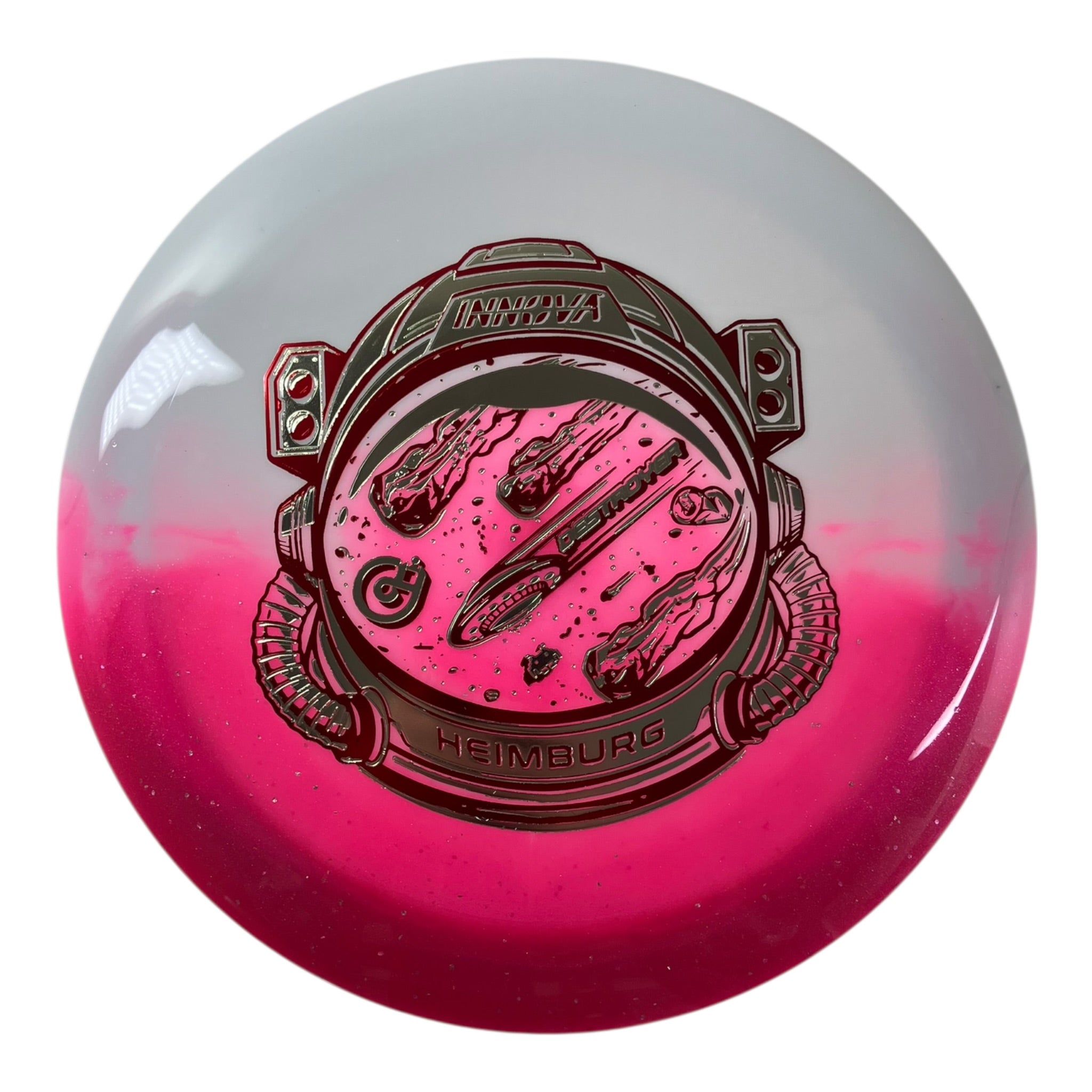 Innova Champion Discs Destroyer | Duo | Pink/Gold/Red 173g (Calvin Heimburg) Disc Golf