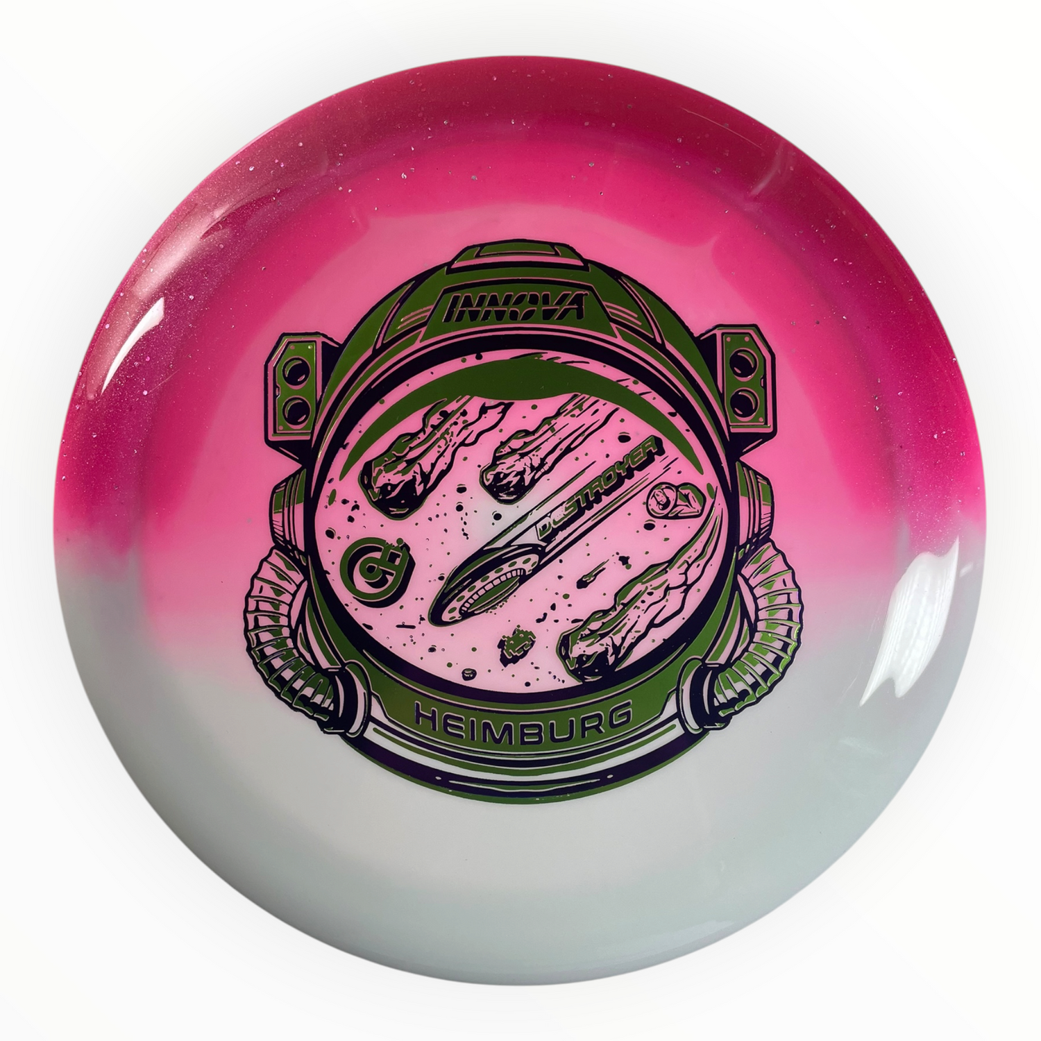 Innova Champion Discs Destroyer | Duo | Pink/Green/Purple 172g (Calvin Heimburg) Disc Golf