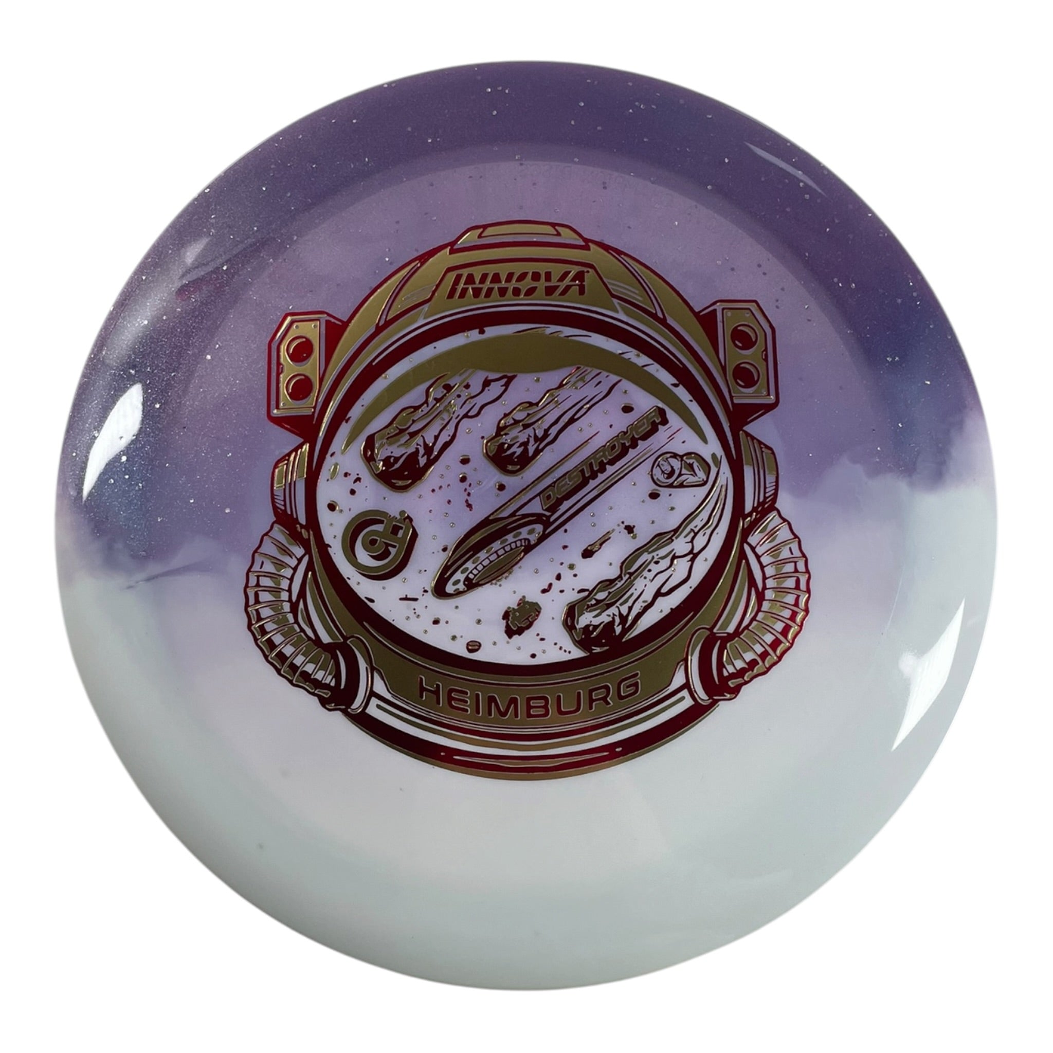 Innova Champion Discs Destroyer | Duo | Purple/Gold/Red 174g (Calvin Heimburg) Disc Golf