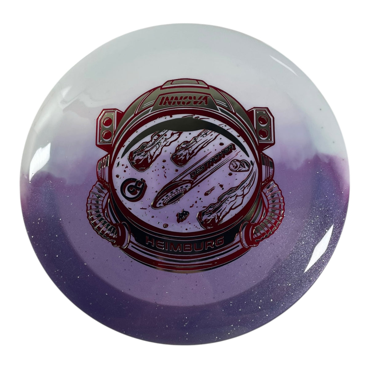 Innova Champion Discs Destroyer | Duo | Purple/Gold/Red 175g (Calvin Heimburg) Disc Golf
