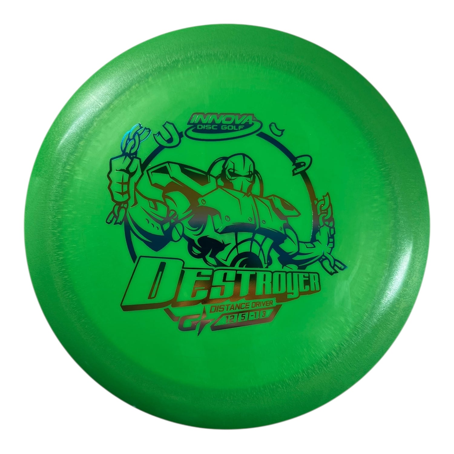 Innova Champion Discs Destroyer | GStar | Green/Multi 175g Disc Golf
