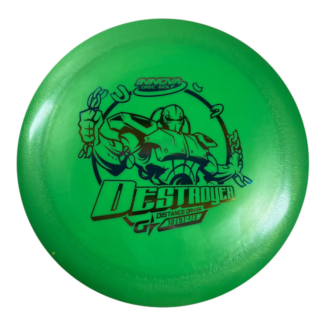 Innova Champion Discs Destroyer | GStar | Green/Sunset 175g Disc Golf
