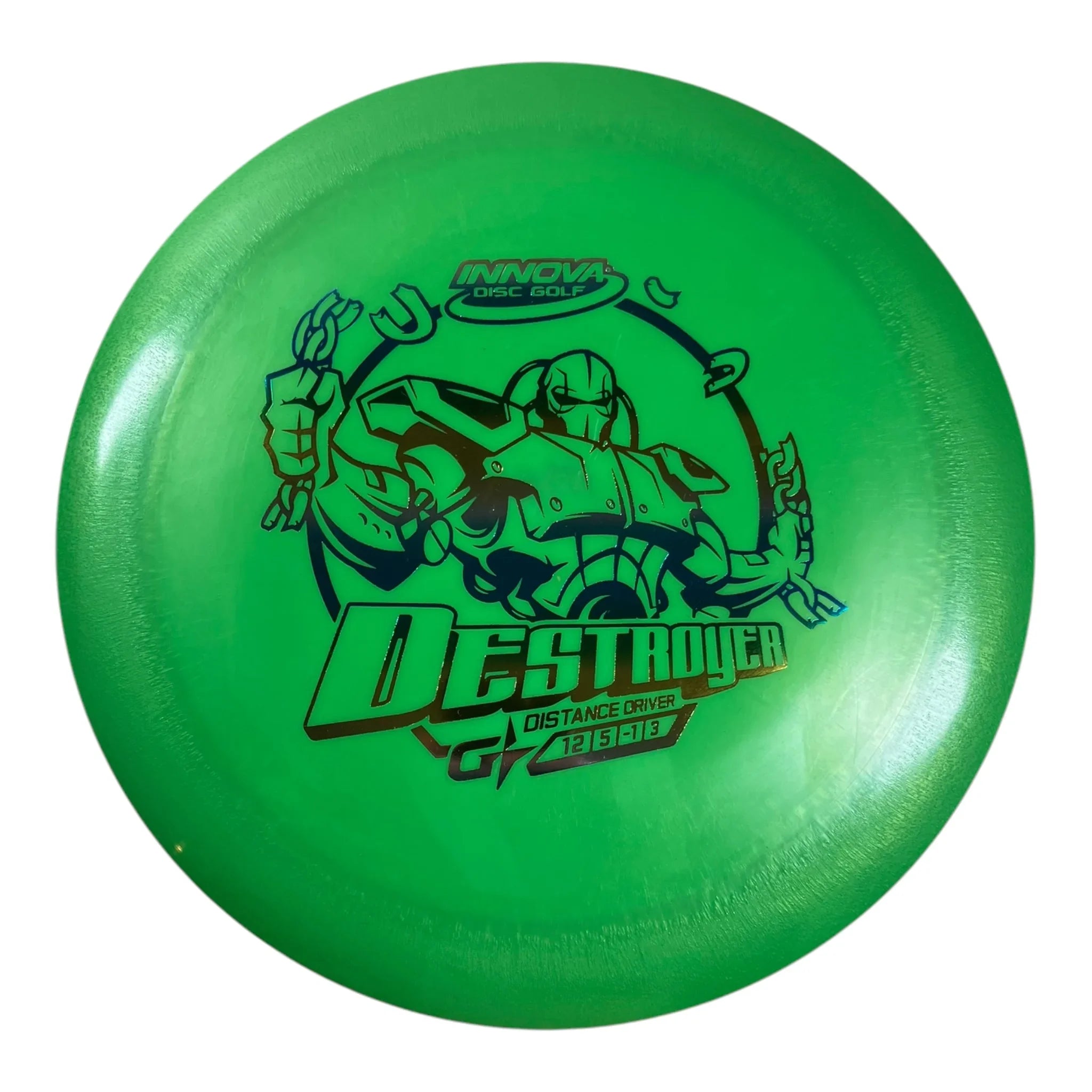Innova Champion Discs Destroyer | GStar | Green/Sunset 175g Disc Golf
