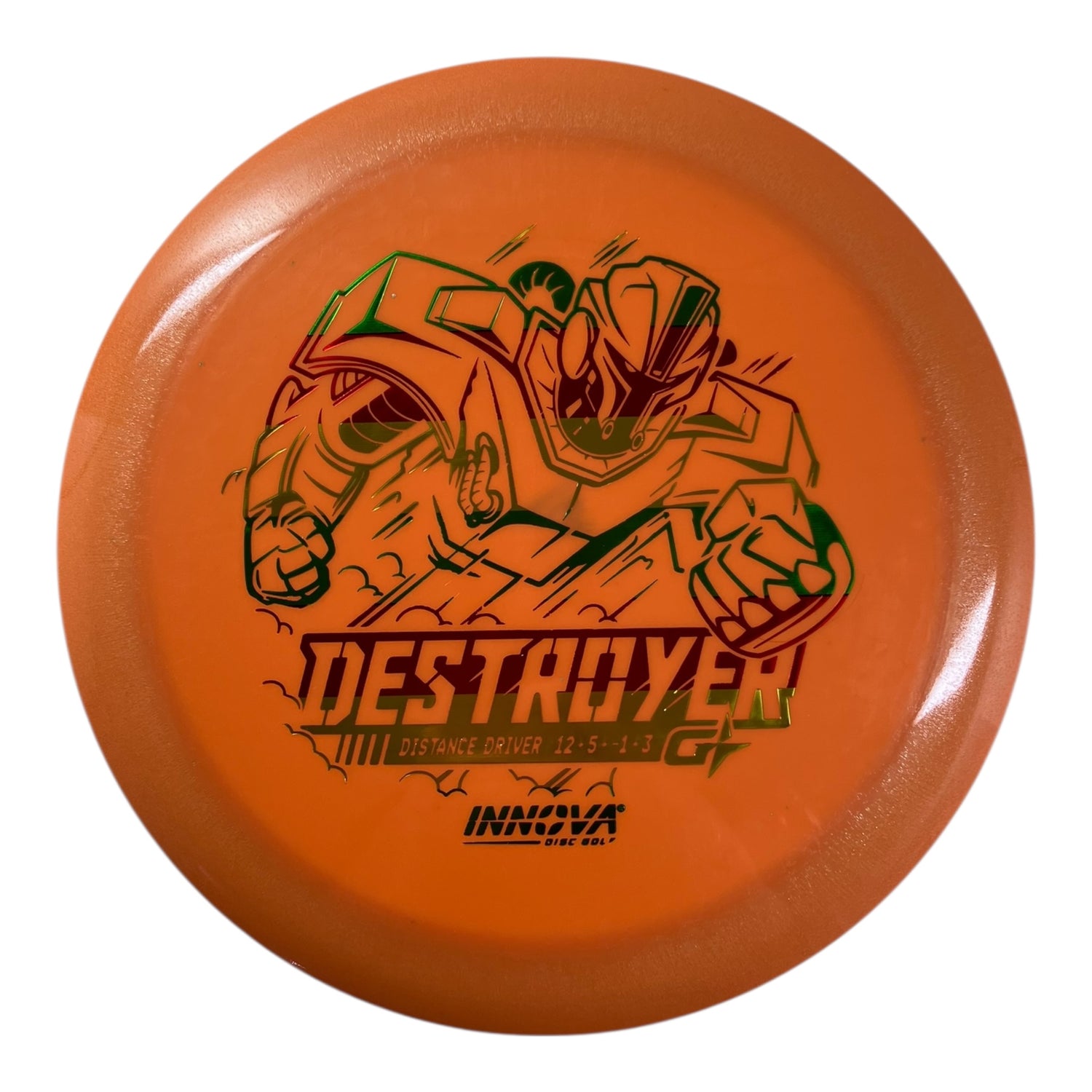 Innova Champion Discs Destroyer | GStar | Orange/Rasta 168g Disc Golf