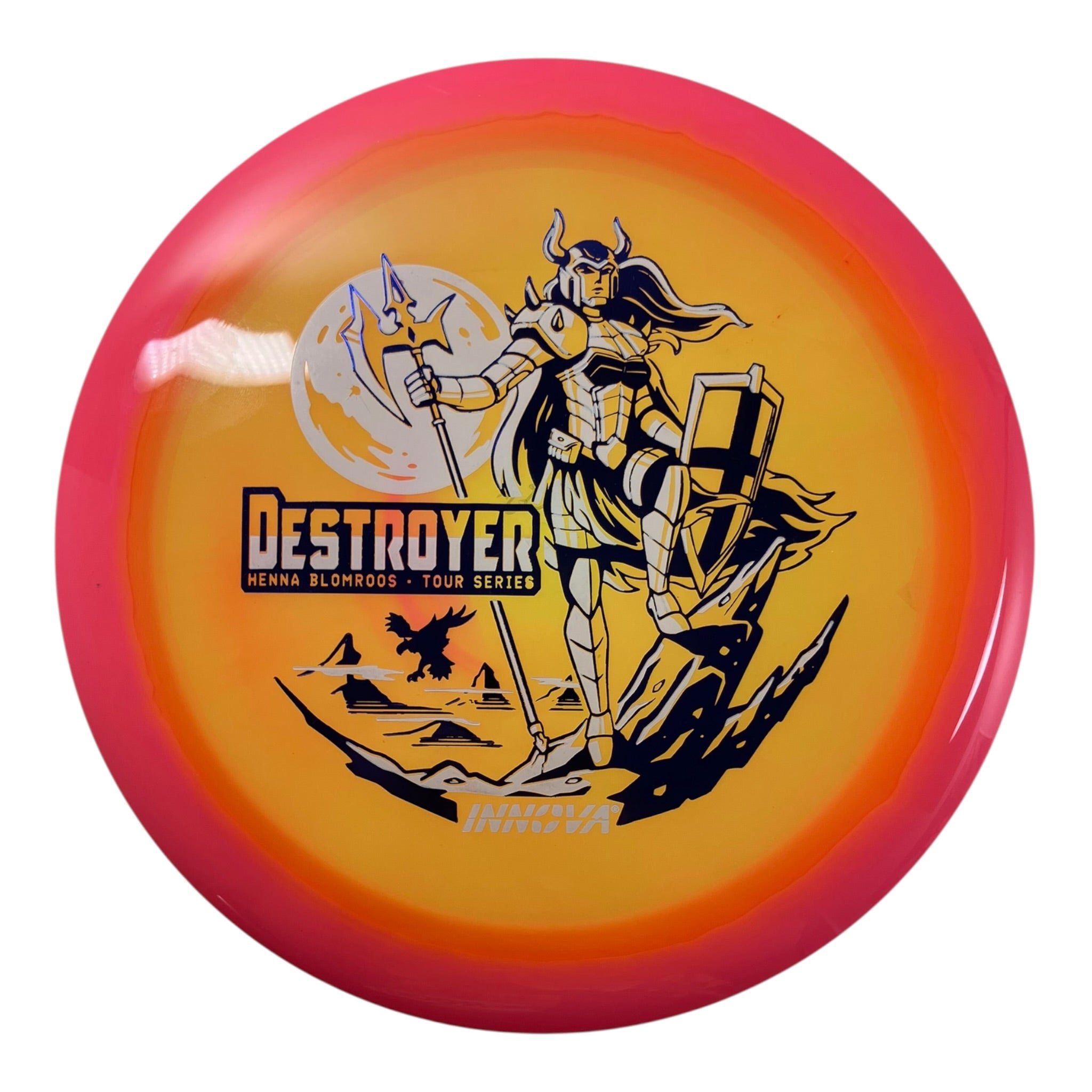 Innova Champion Discs Destroyer | Halo Champion | Pink/Orange/White 173g (2026 Henna Blomroos) Disc Golf