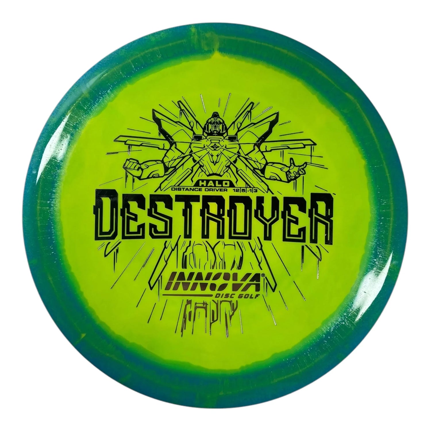 Innova Champion Discs Destroyer | Halo | Green/Silver 148g Disc Golf