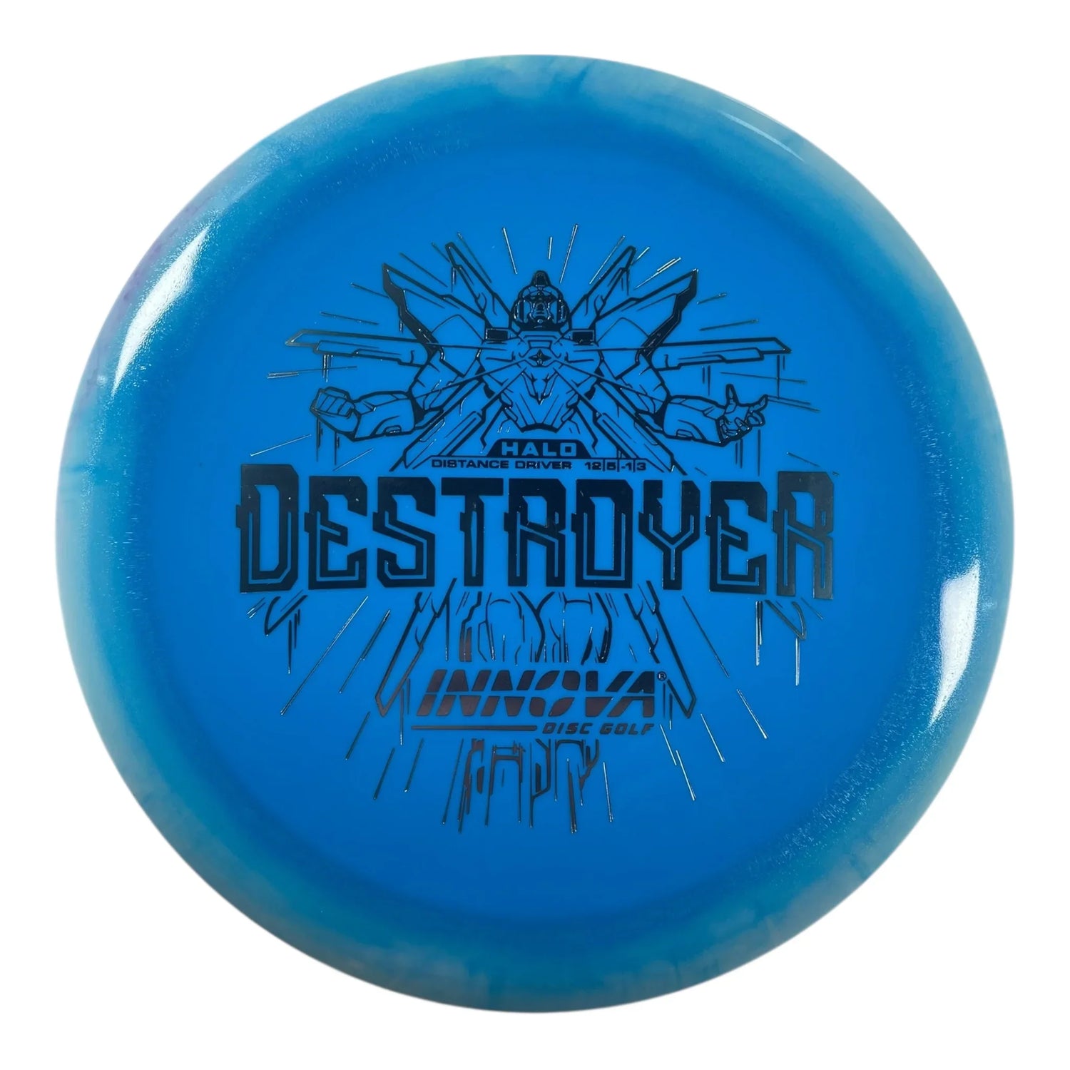 Innova Champion Discs Destroyer | Halo Star | Blue/Blue Holo 163g Disc Golf
