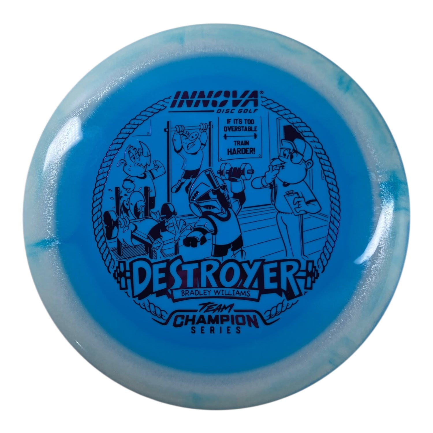Innova Champion Discs Destroyer | Halo Star | Blue/Purple 158g (Bradley Williams) Disc Golf
