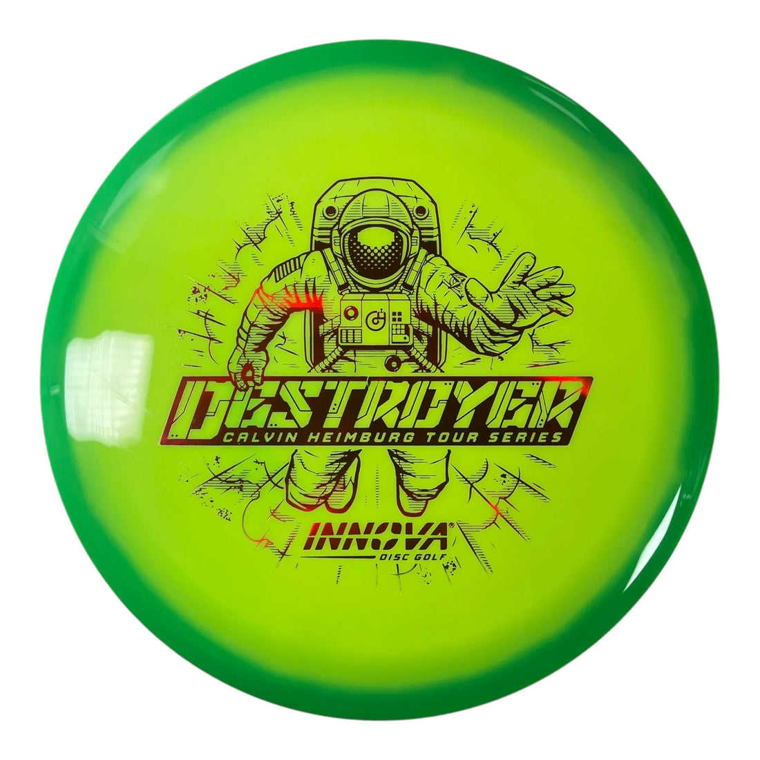 Innova Champion Discs Destroyer | Halo Star | Green/Red 175g (Calvin Heimburg) Disc Golf
