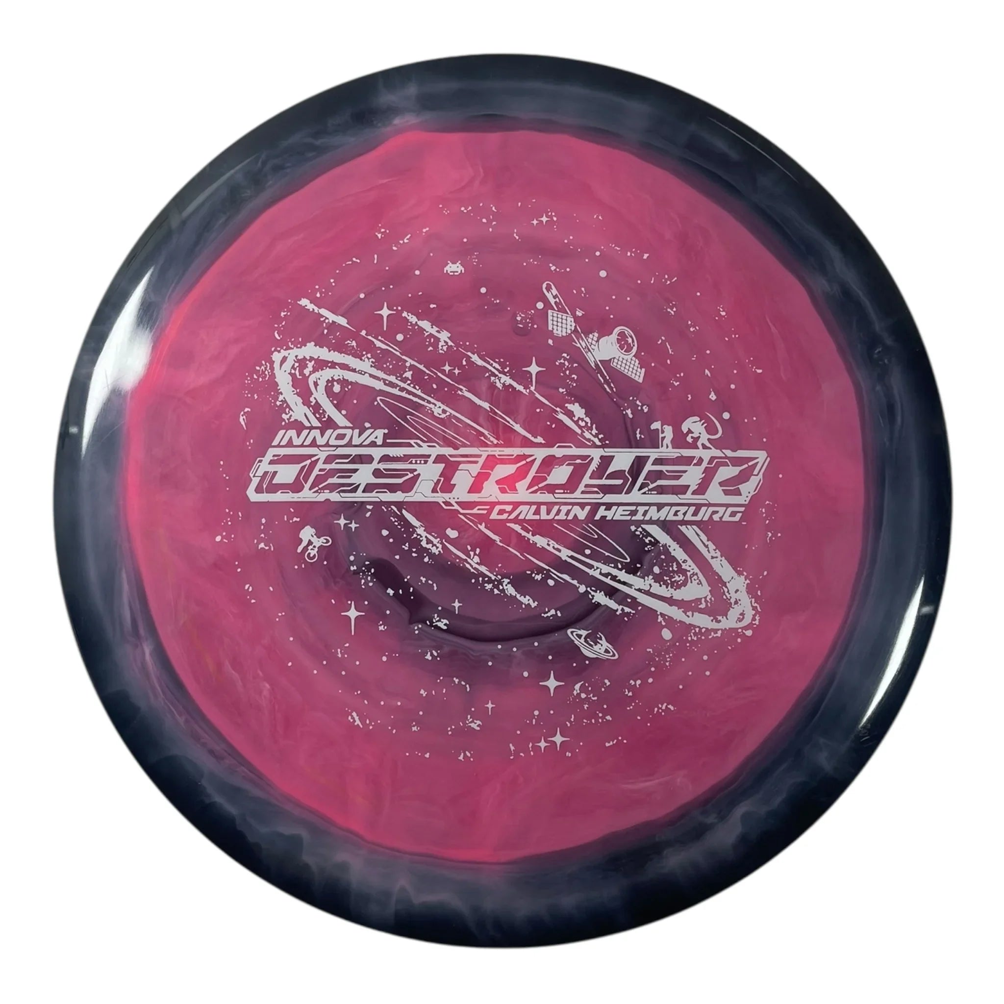 Innova Champion Discs Destroyer | Halo Star | Pink/White 174g (2022 Calvin Heimburg) Disc Golf