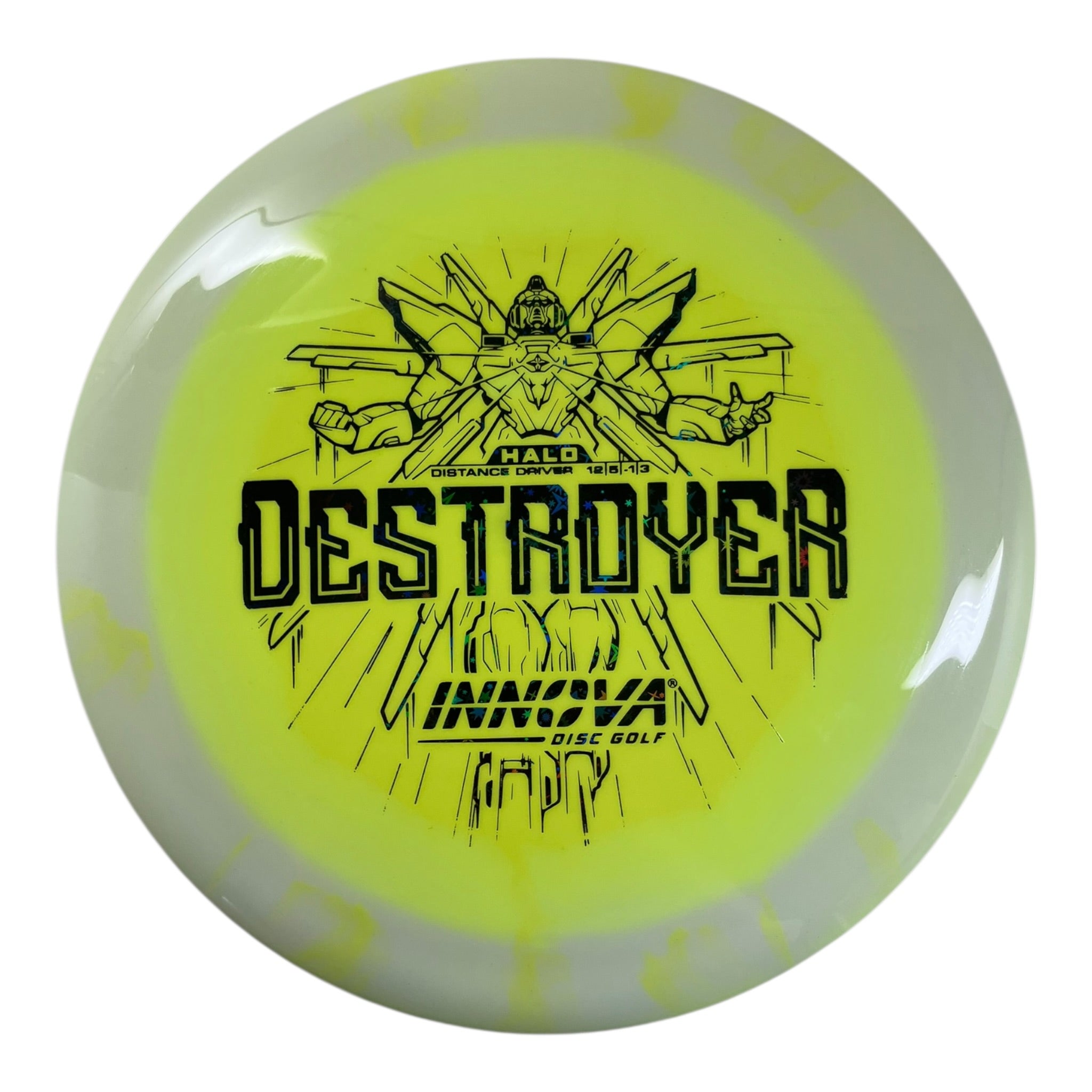 Innova Champion Discs Destroyer | Halo Star | Yellow/Stars 173g Disc Golf