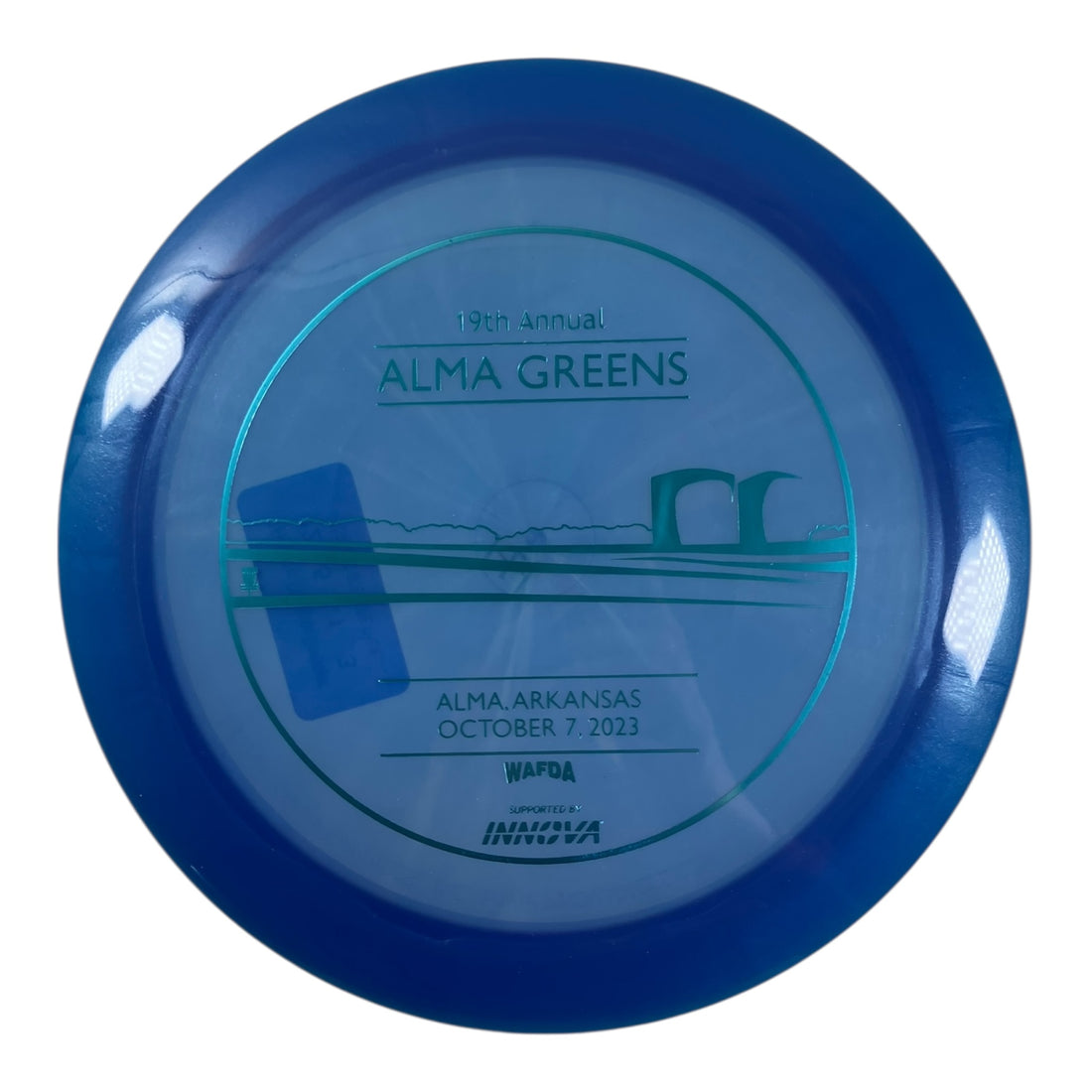 Innova Champion Discs Destroyer | Luster Champion | Blue/Blue 171g (Alma Greens) Disc Golf