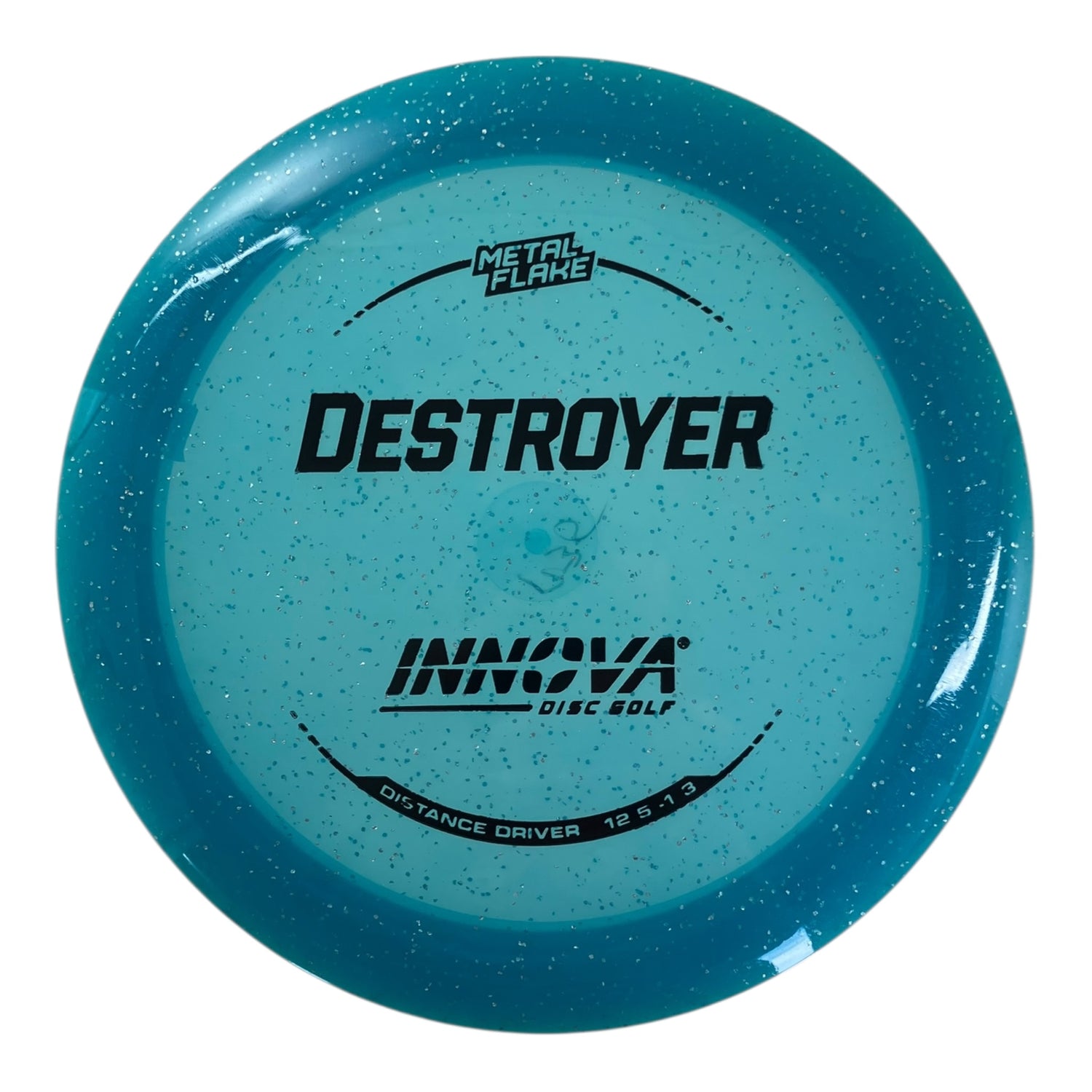 Innova Champion Discs Destroyer | Metal Flake | Blue/Black 175g Disc Golf