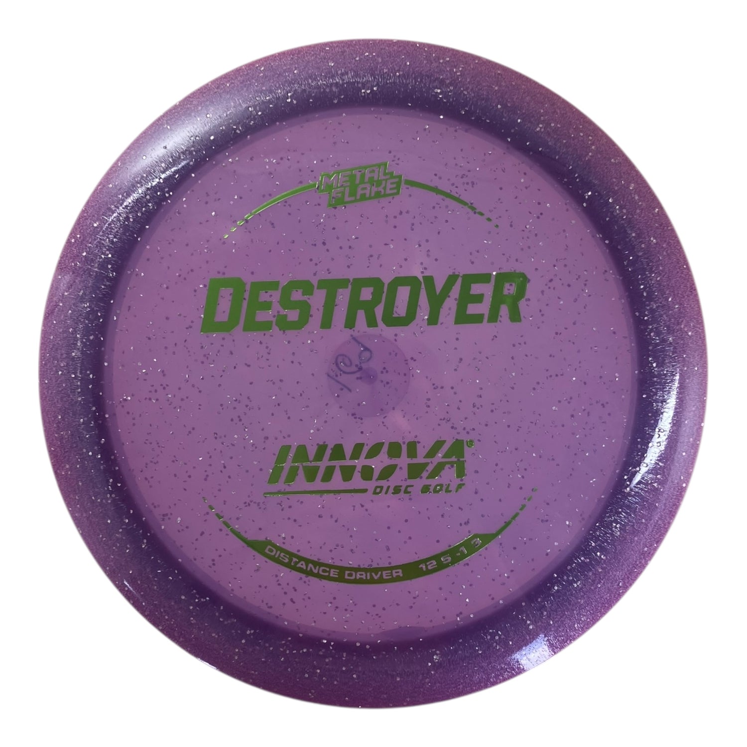 Innova Champion Discs Destroyer | Metal Flake | Purple/Green 169g Disc Golf