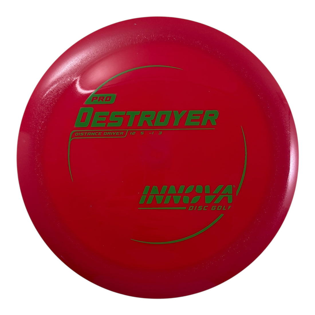 Innova Champion Discs Destroyer | Pro | Red/Green 167g Disc Golf