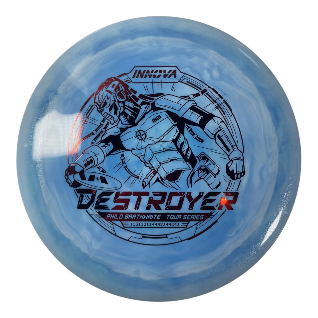 Innova Champion Discs Destroyer | Star | Blue/Rainbow 168g (Philo Brathwaite) Disc Golf
